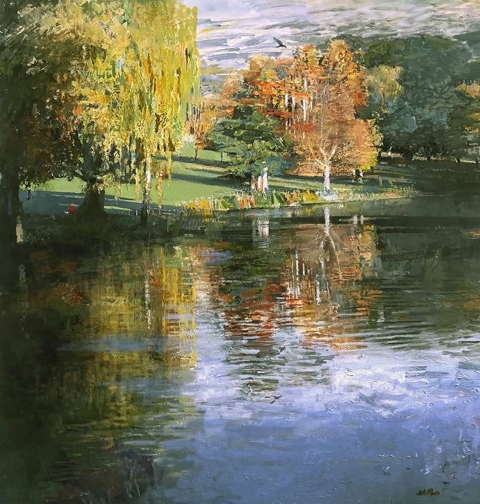 Weeping Willow in Summer, Kenwood House
